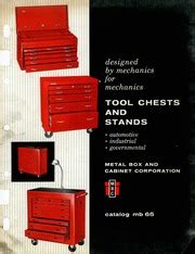 MBC Tool Chests and Stands : Catalog MB 65 : Metal Box and 